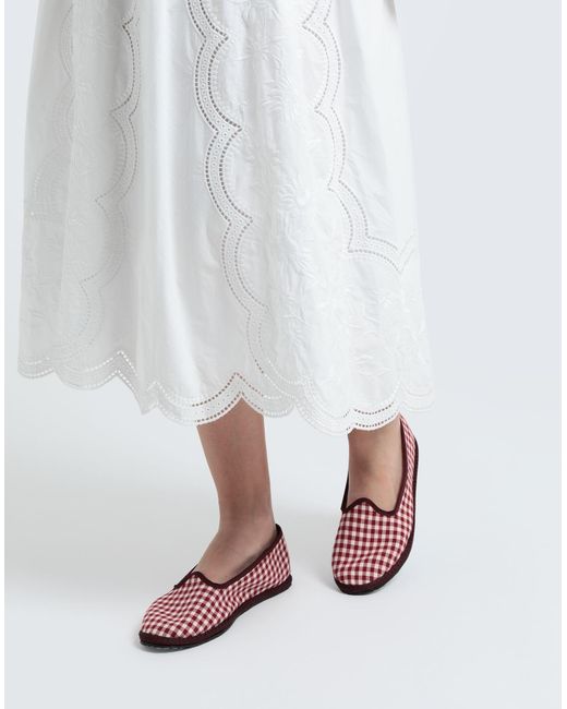 Vibi Venezia Pink Loafers Textile Fibers