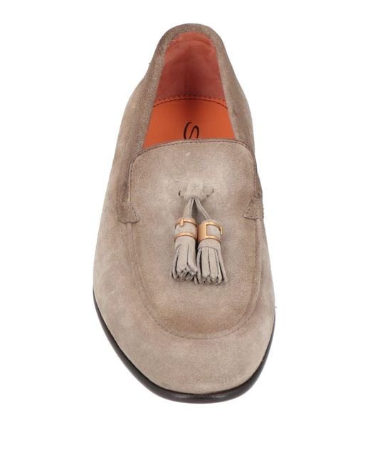 Santoni Mokassin in Gray für Herren