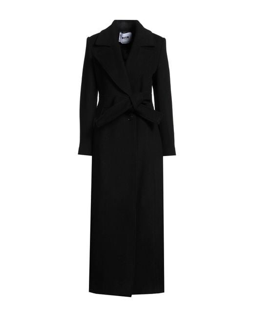 Abrigo MSGM de color Black