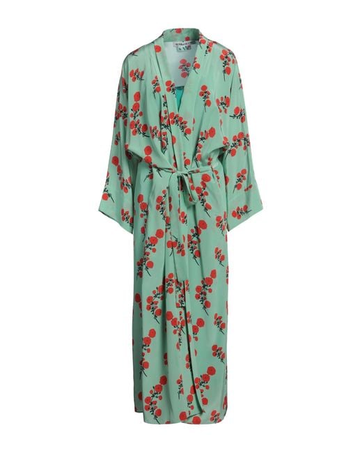BERNADETTE Green Light Maxi Dress Silk