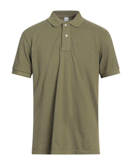 Aspesi Green Polo Shirt for men