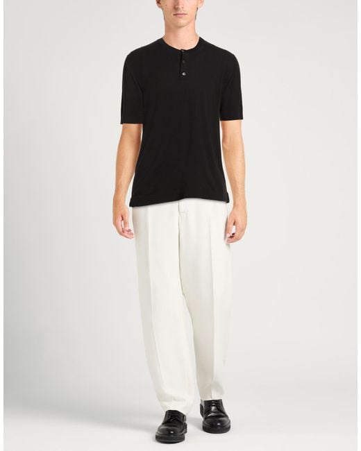 Alpha Studio Black T-Shirts for men