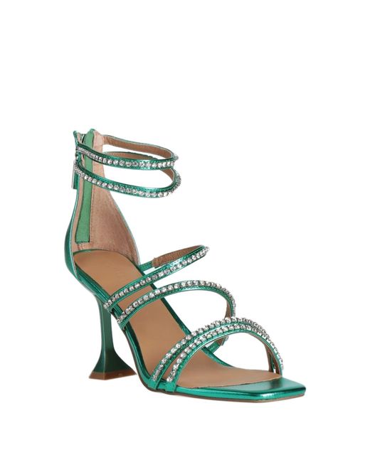 Emanuélle Vee Green Sandale