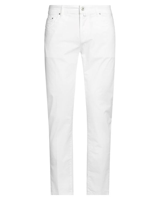 Jacob Cohen White Trouser for men