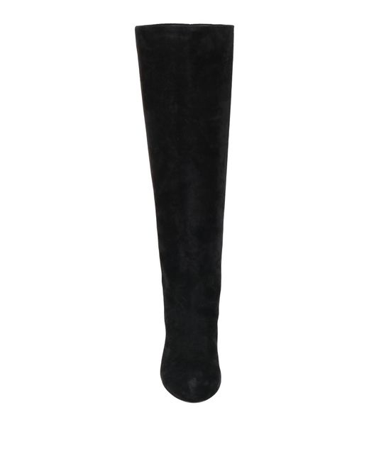Ferragamo Black Boot Leather