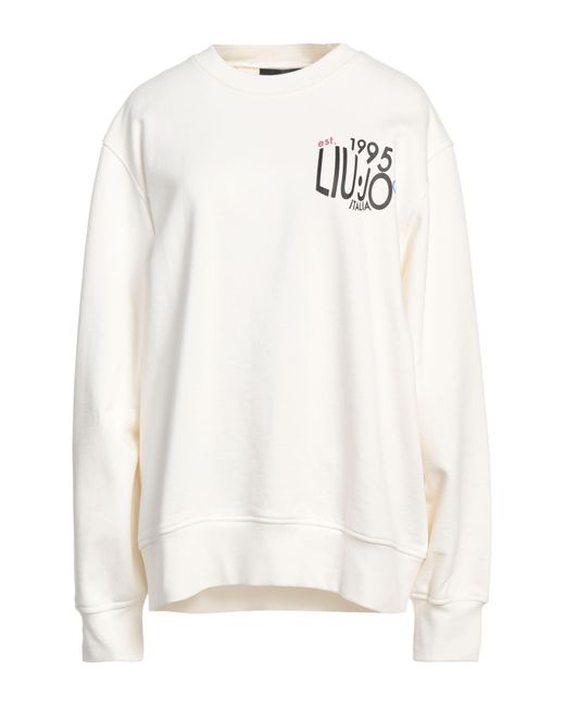 Liu Jo White Sweatshirt