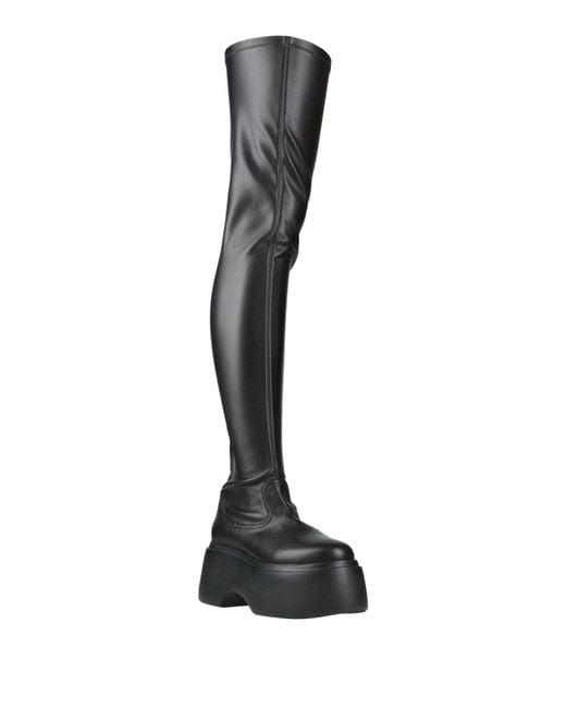 Le Silla Black Boot Synthetic Material