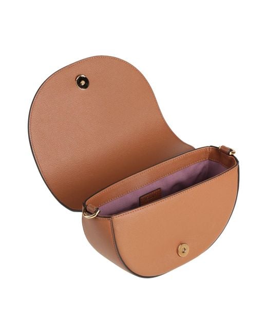 Versace Brown Cross-Body Bag Calfskin