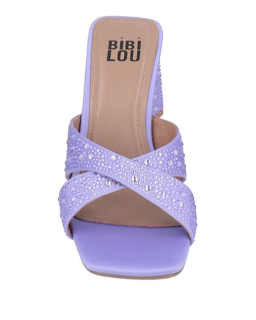 Bibi Lou Purple Sandals