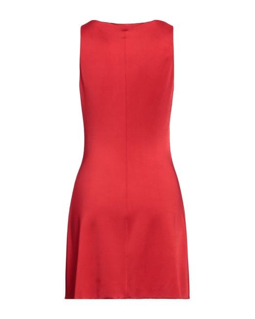 Marni Red Mini Dress