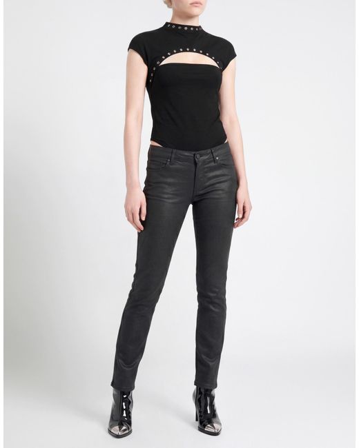 Patrizia Pepe Black Bodysuit