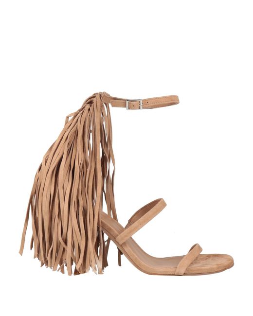 Jeffrey Campbell Brown Light Sandals Soft Leather