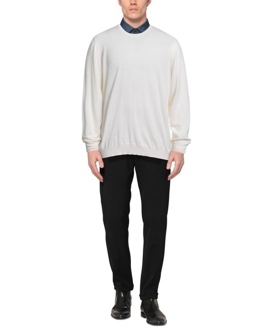 Pullover Drumohr de hombre de color White
