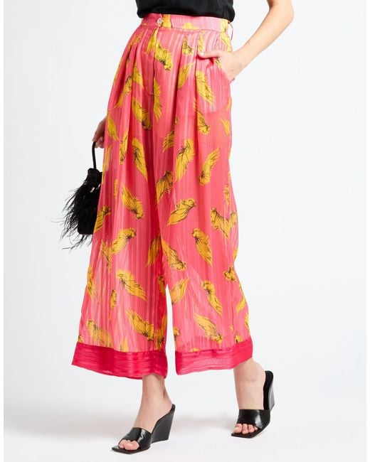 Semicouture Orange Trouser
