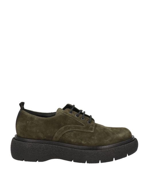 Carmens Green Lace-up Shoes