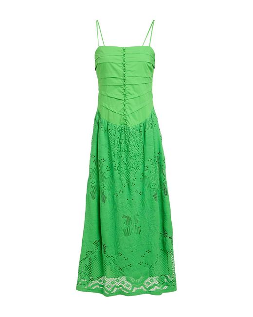 Vestido largo Beatrice B. de color Green