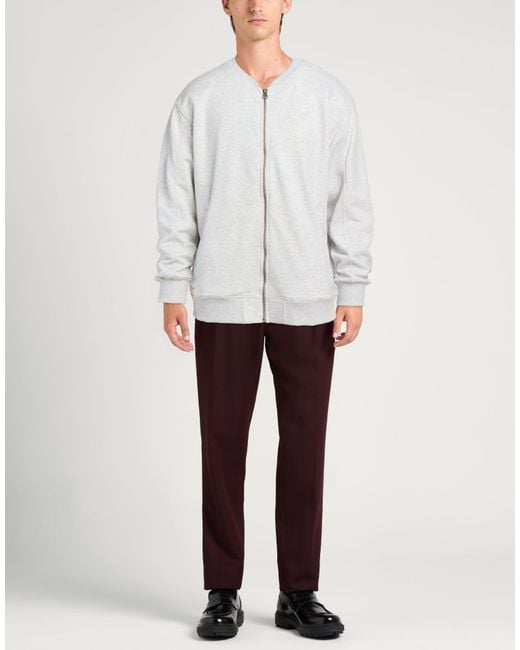 Alpha Industries White Sweatshirt Cotton, Polyester for men