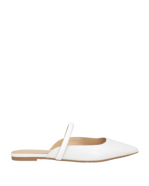 MICHAEL Michael Kors White Mules & Clogs