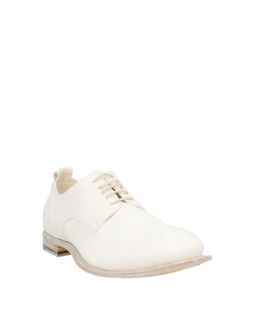 Officine Creative White Lace-Up Shoes for men