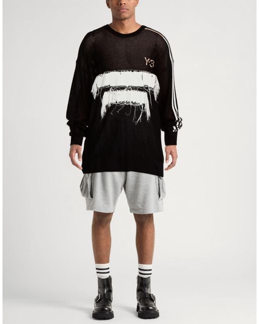 Y-3 Black Jumper for men
