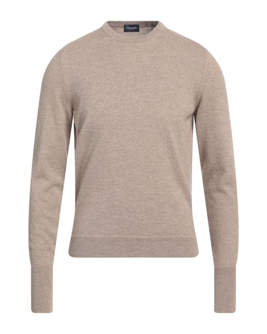 Drumohr Natural Jumper for men