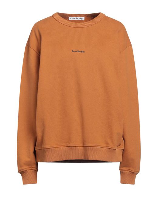 Acne Orange Sweatshirt