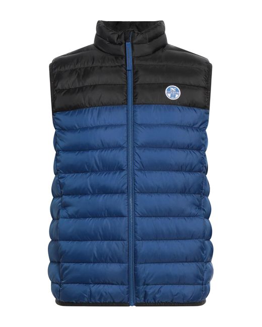 North Sails Blue Gilet for men