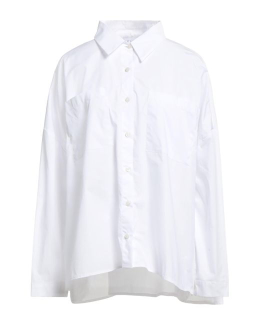 Gaelle Paris White Shirt Cotton