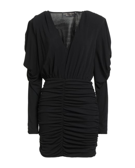 SIMONA CORSELLINI Black Mini Dress
