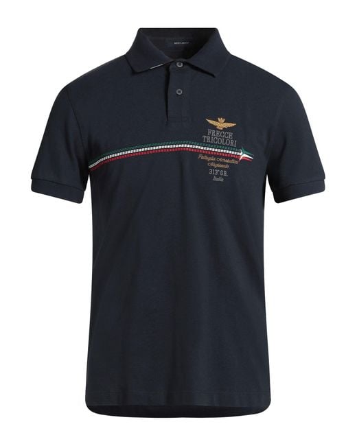 Aeronautica Militare Poloshirt in Blue für Herren