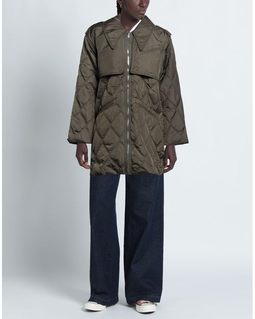 Ganni Gray Puffer