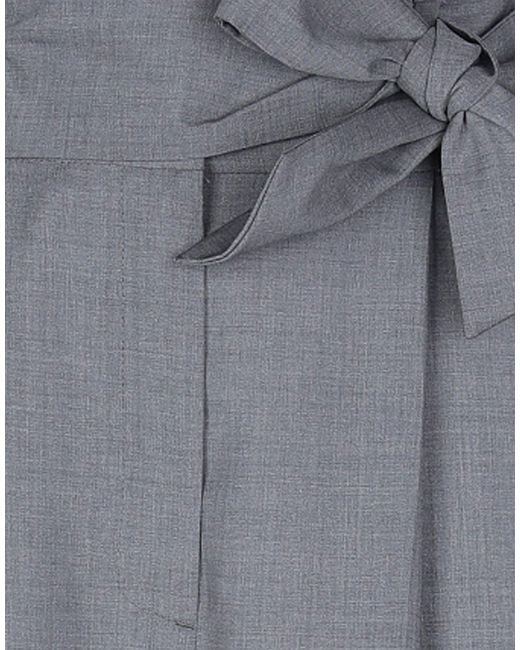 MSGM Gray Pants Virgin Wool