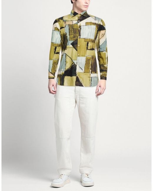 Gabriele Pasini Green Shirt for men