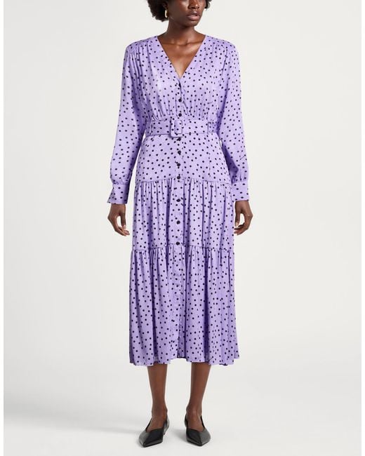 Pinko Purple Midi Dresses