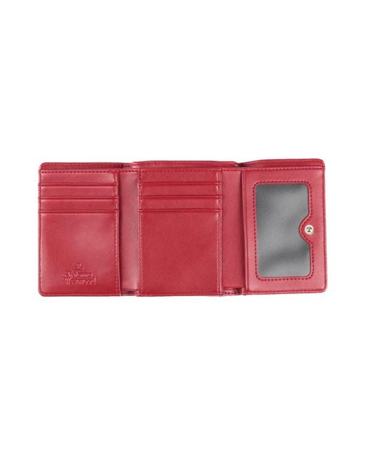 Vivienne Westwood Pink Wallet Textile Fibers