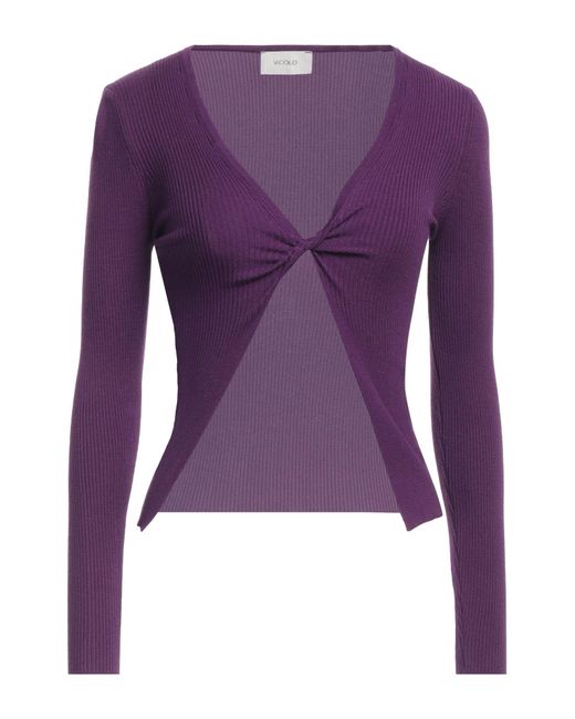 ViCOLO Purple Deep Sweater Viscose, Polyester