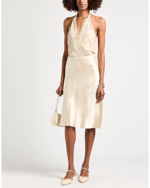 Patrizia Pepe White Bodysuit Polyester