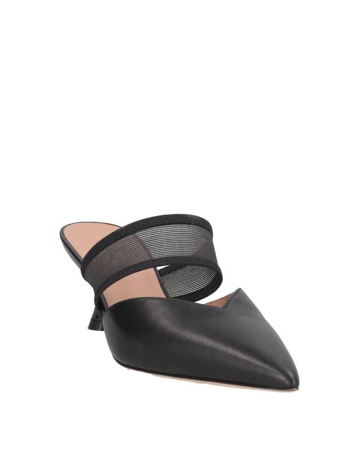 Malone Souliers Black Mules & Clogs