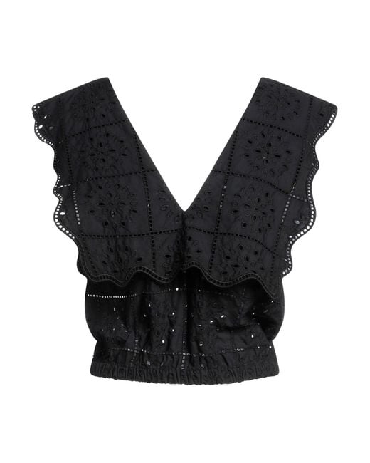 Ganni Black Top