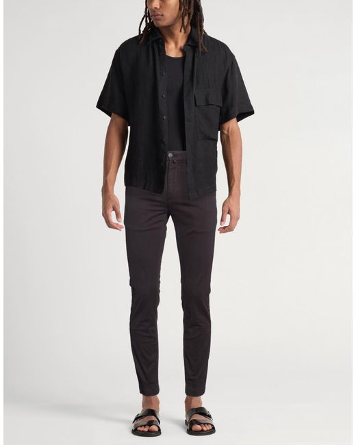 Siviglia Blue Pants Cotton, Elastane for men