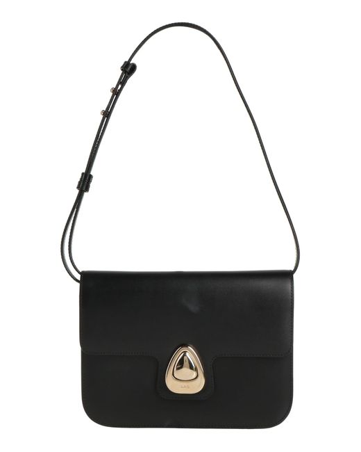 A.P.C. Black Shoulder Bag
