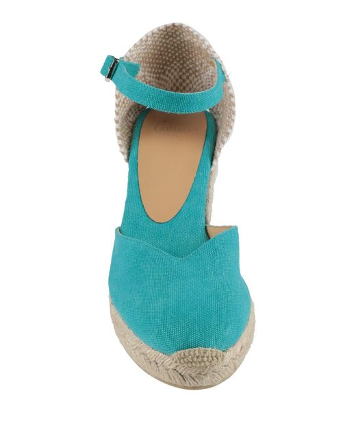 Castaner Green Espadrilles