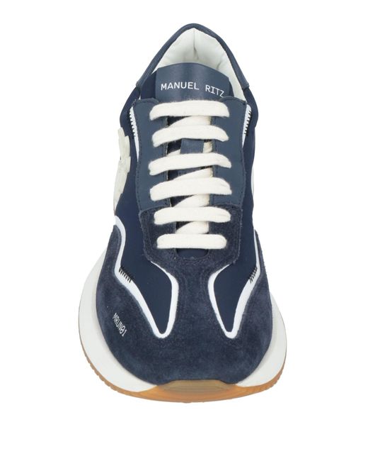Manuel Ritz Blue Sneakers for men