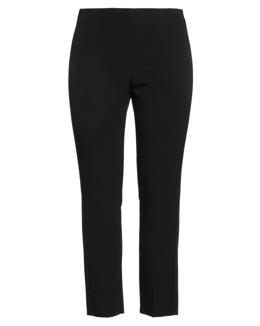 19.70 Nineteen Seventy Black Pants Polyester, Elastane