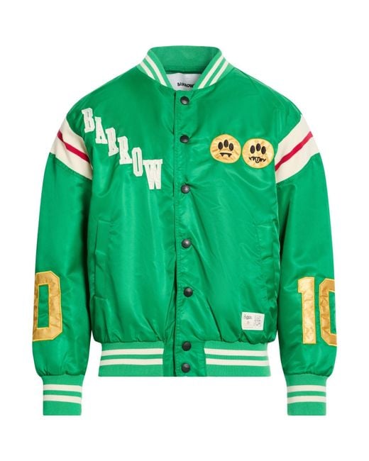 Barrow Green Jacket Polyamide for men