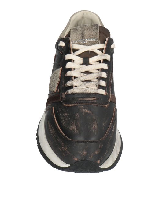 Philippe Model Black Trainers for men