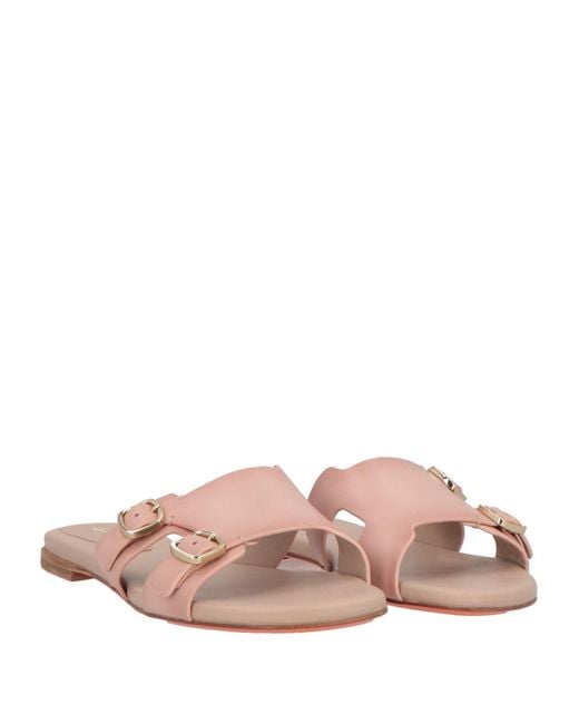 Santoni Pink Sandals