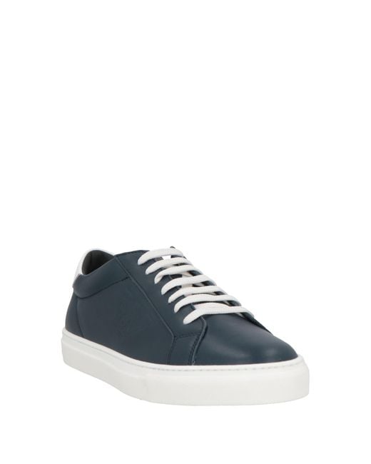 Emporio Armani Blue Trainers
