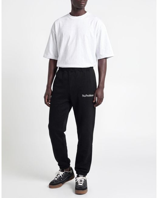 Aries Black Pants for men