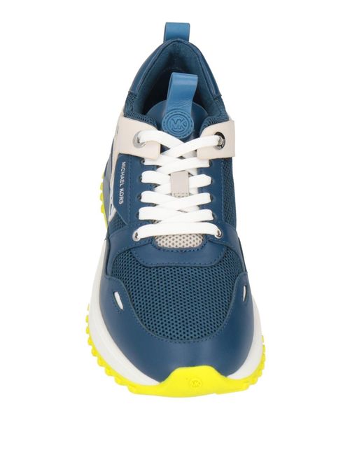 Michael kors 2024 blue tennis shoes
